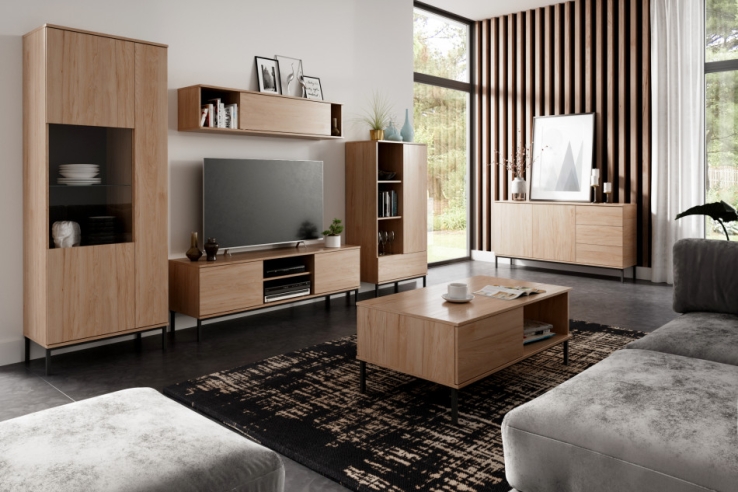 Kommode ERISTO Hickory für Wohnzimmer | www.artigo.at